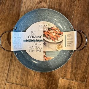 BKLYN Steel Co Venus Collection 10” Ceramic Nonstick Dual Handle Fry Pan